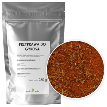PRZYPRAWA DO GYROSA bez glutaminianu 0,25 kg