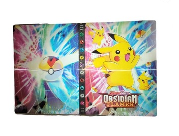 ALBUM NA KARTY POKEMON EFEKT 3D KLASER NA 432 KART