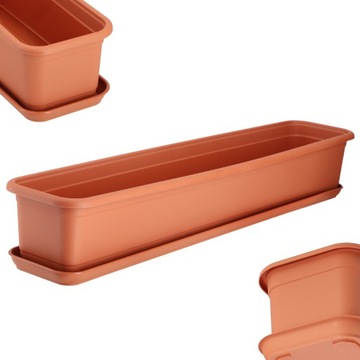 PODSTAWKA POD DONICZKĘ DONICĘ 80cm TERAKOTA