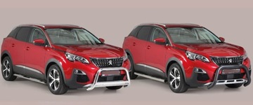 PEUGEOT 3008 2016 > OCHRANNÝ RÁM HOMOLOGACE EU OCEL NEREZ