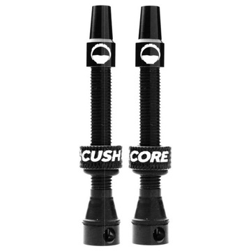ZESTAW ZAWORÓW TUBELESS CUSH CORE AIR 55MM CZARNE ENDURO EBIKE