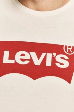 Koszulka Levi's White RedLogo L