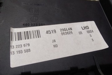 MODUL POHODĚ OPEL VECTRA C ESTATE 13193588 1.9L DIESEL 88KW 2007