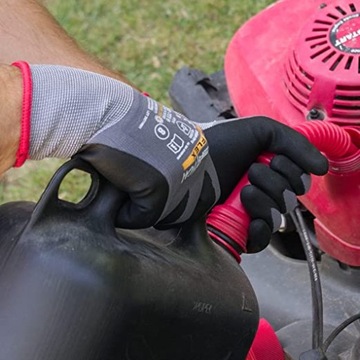 РАБОЧИЕ ПЕРЧАТКИ С ПОКРЫТИЕМ ИЗ ГИБКОЙ НИТРИЛОВОЙ ПЕНЫ R8 x 10 пар