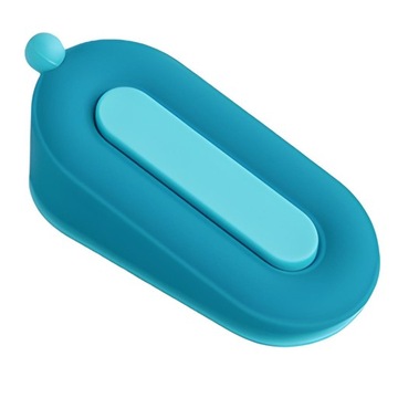 РЕЗИНОВЫЙ ОТДЕЛИТЕЛЬ ДВЕРНОЙ КЛИН, ПРИКЛЕЕННЫЙ К ДВЕРИ, СИНИЙ