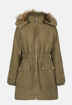 OASIS KURTKA ZIMOWA PARKA KLASYCZNA KHAKI 36 OET