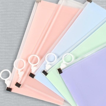 ОФИСНЫЕ СУМКИ ПЛАСТИКОВЫЙ СУМКА-ПАЗЗЛ НА МОЛНИИ ДЛЯ А4