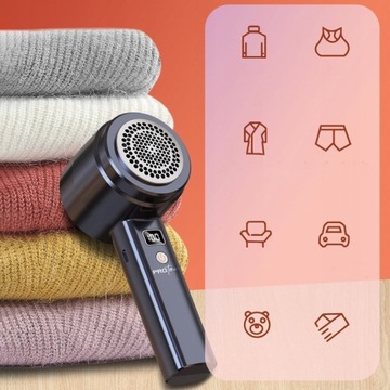 БРИТЬВА ДЛЯ ОДЕЖДЫ И ОБИВКИ 8ВТ АККУМУЛЯТОРНАЯ 2 ЛЕЗВИЯ + LED + СУПЕР 3-СКОРОСТНАЯ