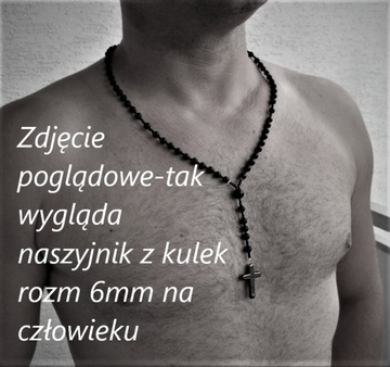 МУЖСКОЕ ОЖЕРЕЛЬЕ-ЧЕТКИ С ОНИКСОМ И ГЕМАТИТОМ НОВИНКА!!!!!!