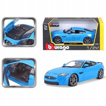 BBURAGO 1:24 JAGUAR XKR-S 18cm.