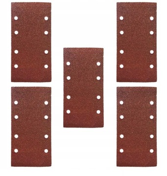 5x PAPIER ŚCIERNY DO SZLIFIERKI RZEP 90x182 GR.60