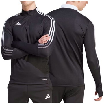 Bluza Męska Treningowa Adidas Tiro21 Sportowa Rozpinana Czarna r. L