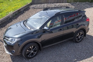 TOYOTA RAV4 2013-2019 РЕЙКИ НА КРЫШУ ЧЕРНЫЕ