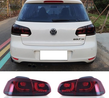 SVĚTLA ZADNÍ LED VW GOLF 6 VI 2008-2013 SMOKE