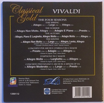 Classical Gold Box Set No.1 EX 10x CD Irl