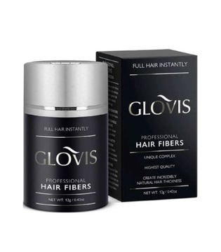 GLOVIS Fibers 12 г Утолщение волос, облысение, редкие волосы, истончение