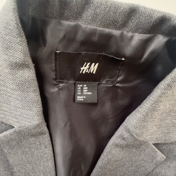 H&M Elegancka Kamizelka Jodełka 48