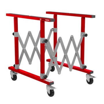 Składany stół, stojak, mobilna kobyłka, regulowana wysokość, długość 100kg