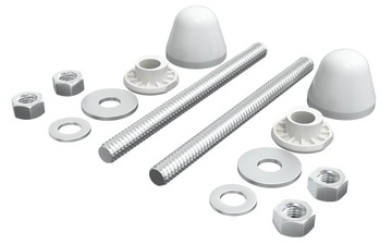 ZESTAW MOCUJĄCY WC MISKA DO STELAŻA PODTYNKOWEGO TOALETOWY