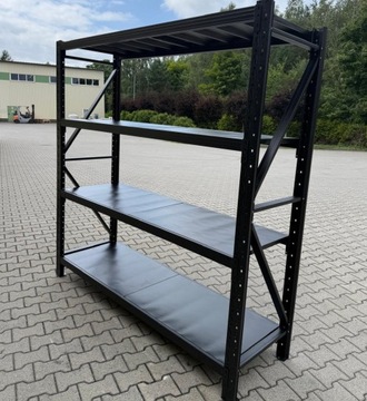 Геркулес металлическая полка 200x200x60 см 600 кг модульная 4 -го полки