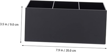 2 ящика для хранения кистей для макияжа, пластиковые контейнеры для пемзы