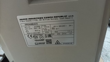 Pompa ciepła Daikin Altherma 8KW + C.W.U 230L