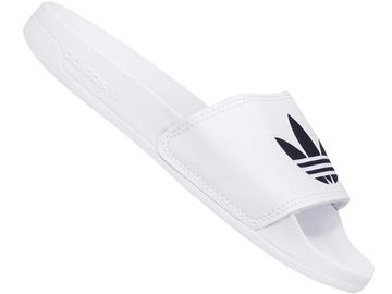 ADIDAS ADILETTE LITE BIAŁE KLAPKI BASEN ORIGINALS