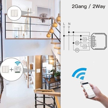 Умный модуль Homcloud SM1 Встроенный интеллектуальный переключатель Wi-Fi