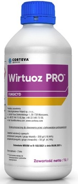 WIRTUOZ PRO 1 L grzybobójczy na zboża T1 i T2