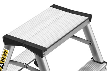 ЛЕСТНИЦА ДВУХСТОРОННЯЯ АЛЮМИНИЕВАЯ ПЛАТФОРМА DRBEST 2x2