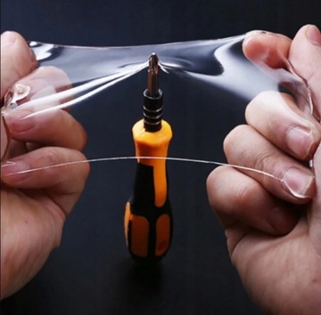 ЗАЩИТНАЯ ЛЕНТА ИЗ ФОЛЬГИ ДЛЯ НАКЛАДОК ДВЕРЕЙ АВТОМОБИЛЯ 50ММ Х 5М