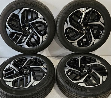 FELGI ALU CITROEN C4 e-C4 PEUGEOT DS 18'' 4X108 NOWY MODEL MICHELIN LATO