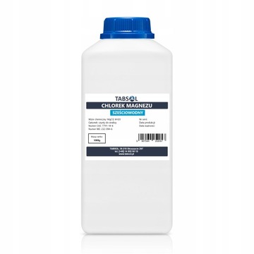 TABSOL CHLOREK MAGNEZU SZEŚCIOWODNY CZDA 1KG