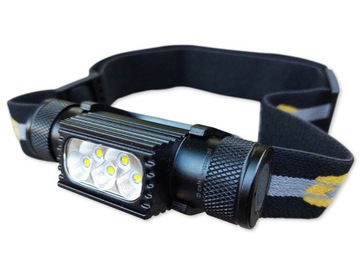Latarka czołowa 5x LED SST-20 1500lm