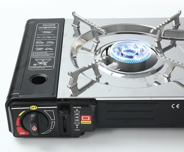 ПОРТАТИВНАЯ ТУРИСТИЧЕСКАЯ ГАЗОВАЯ ПЛИТА С 2 КОНФОРКАМИ