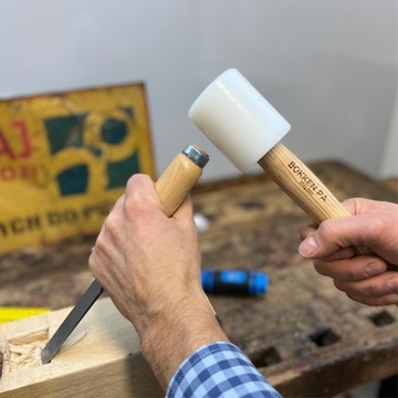 Молоток молоток для резьбы и столярные стамески - BOKKEN