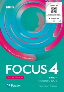 FOCUS 4 Second Edition B2/B2+ PODRĘCZNIK +Interactive Workbook
