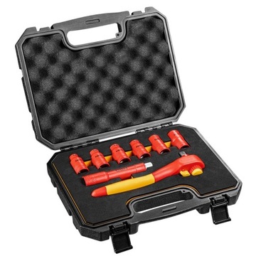 Zestaw Klucze nasadowe 1000V Izolowane Neo Tools