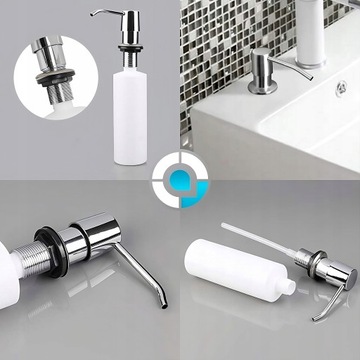 Сосудистый дозатор жидкости мыльный гель хром 250 мл