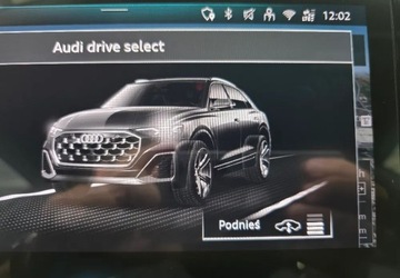 Audi Q8 SUV 3.0 45 TDI 231KM 2024 Audi Q8 Salon Polska Sline zawieszenie pneumatyczne , radary,marix 3.0, zdjęcie 5
