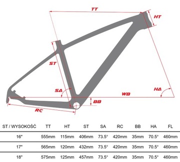 РАМА MTB - 26 ДЮЙМОВ МОДЕЛЬ 2632TB