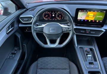 Seat Leon IV Sportstourer 2.0 TSI 190KM 2022 Seat Leon Sportstourer FR Pakiety, FV 23, GPS, Ambiente, ACC, Kassy, Wirt, zdjęcie 5