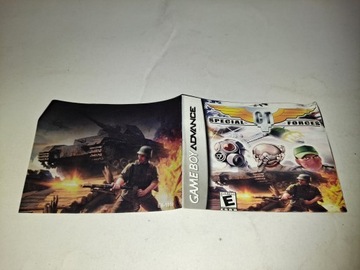 CT Special Forces Back to Hell / Репродукция / GBA