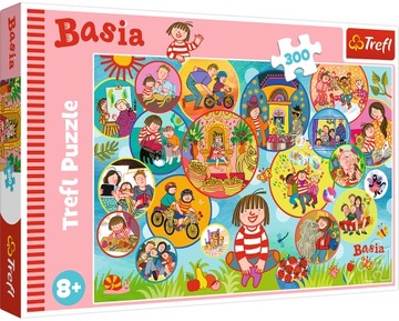 TREFL Puzzle 200 | Wesoły Dzień Basi | 23009