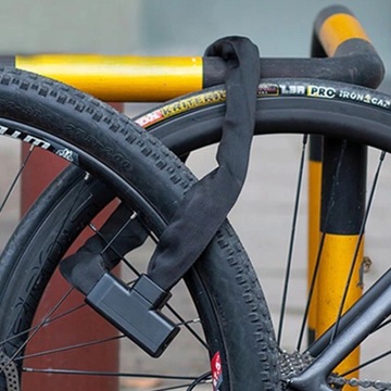 ВЕЛОСИПЕДНЫЙ ЗАМОК ROCKBROS С КЛЮЧОМ БЕЗОПАСНОСТИ 0,97М