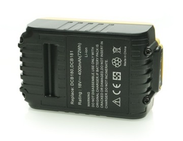 Аккумулятор для Dewalt XR 18V ​​DCB182 DCB183 DCB184 4Ач