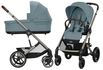 CYBEX BALIOS S LUX 2025 WÓZEK GŁĘBOKO-SPACEROWY 2W1 STORMY BLUE