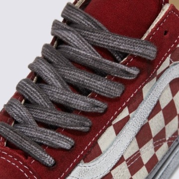 Buty męskie trampki tenisówki w szachownicę VANS Old Skool Stressed red 35