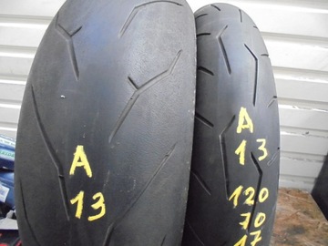 2 opona PIRELLI ROSSO CORSA 180/60ZR17 120/70ZR17