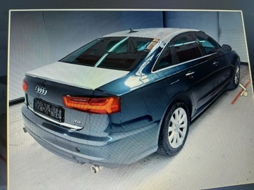 AUDI A6 C7 Передний бампер, цветной лифт LX5N 2015 г.